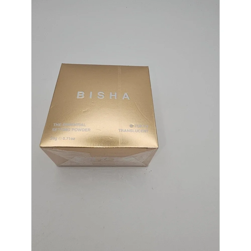 BISHA Essential Setting Powder Tokyo Translucent Full Size .071 oz 20g NIB Seale